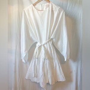 Cotton White Mini Dress
